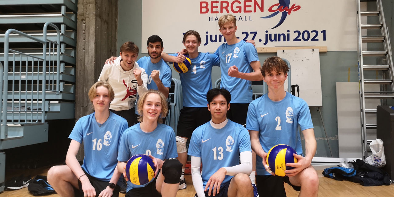 Lagbilde av volleyballaget